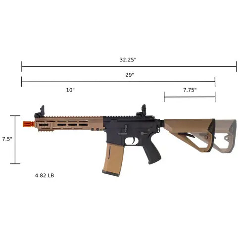 ARCTURUS LWT MK-I CQB 10" AEG SPORT Starter Pack - Tan