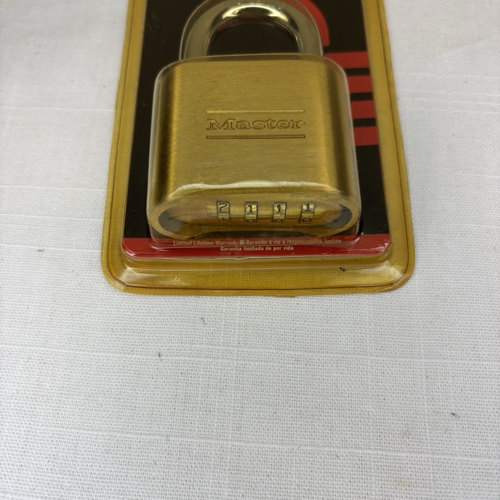 Master Lock 175D Set-your-own Combo Lock 1in Shackle Master 175D