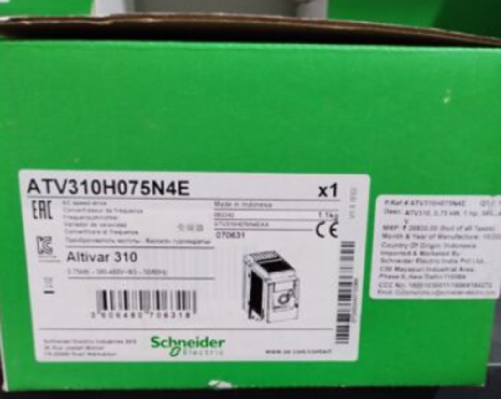1PCS New  ATV310H075N4E Inverter ATV310H075N4E