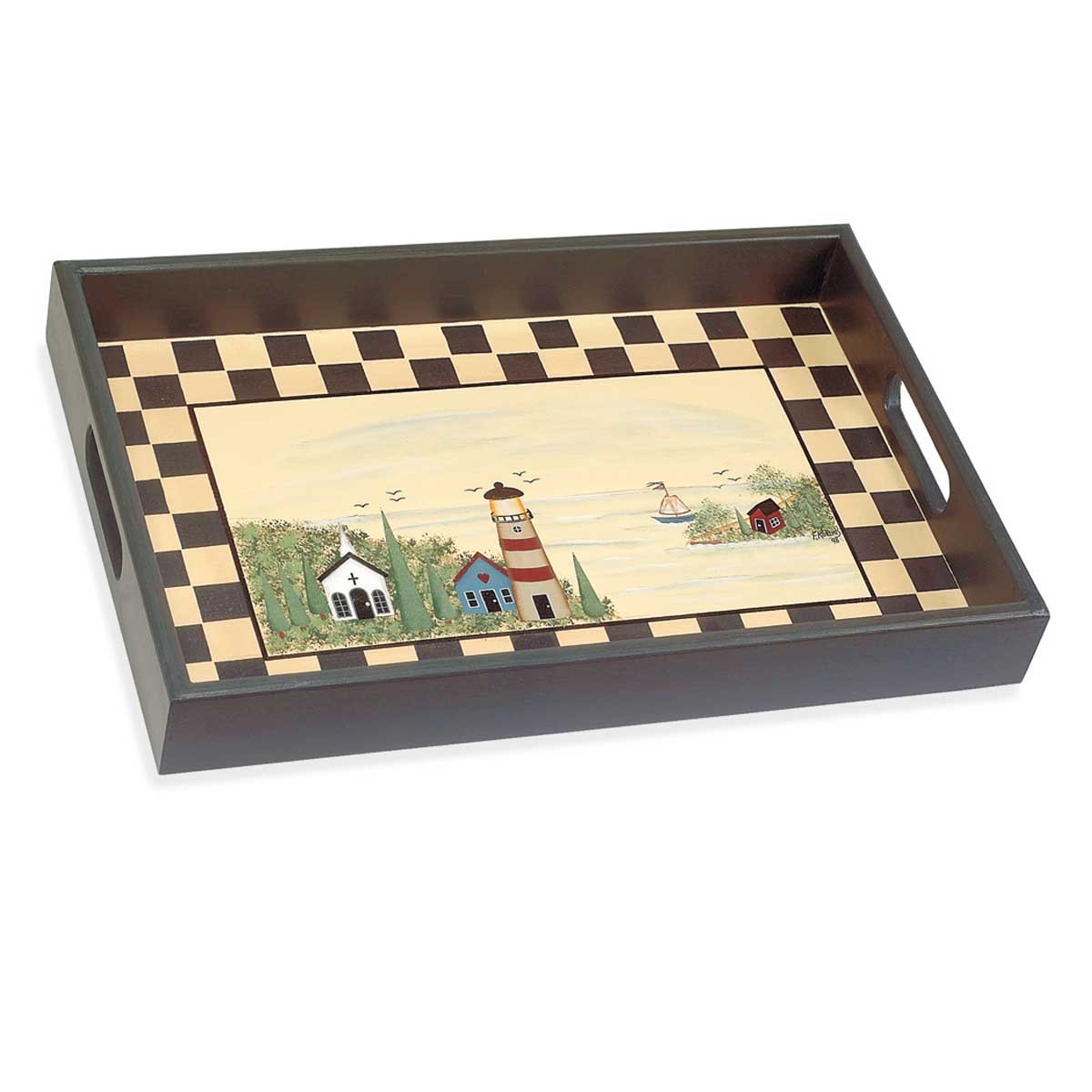 Trays Multi Wood Lighthouse Tray | Renovator's Supply