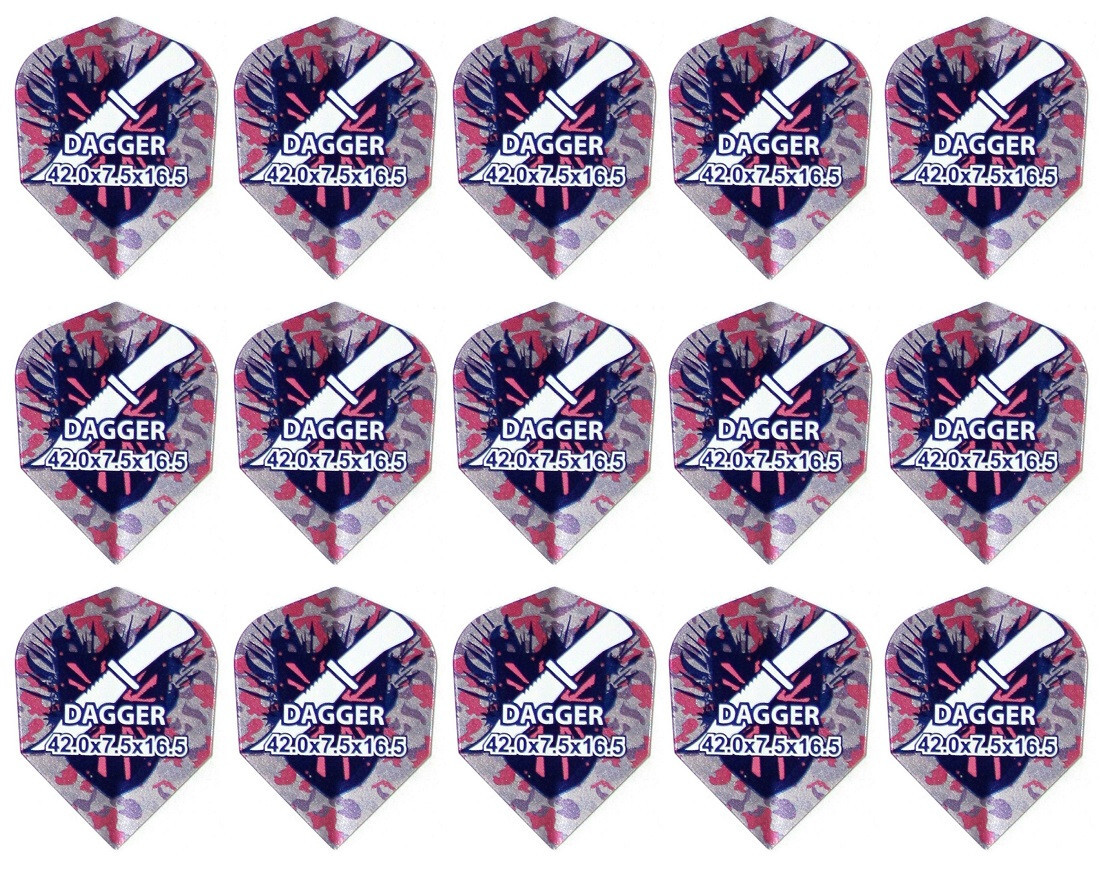 5 New Sets Harrows Hologram Arsenal Standard Dart Flights - Dagger