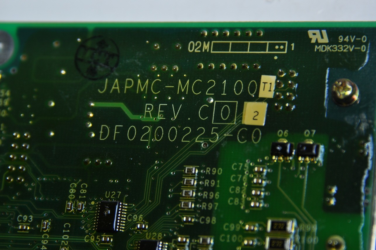 YASKAWA CONTROLLER JAPMC-MC2100T1 REV.C02 DF0200225-CO BOARD PCI