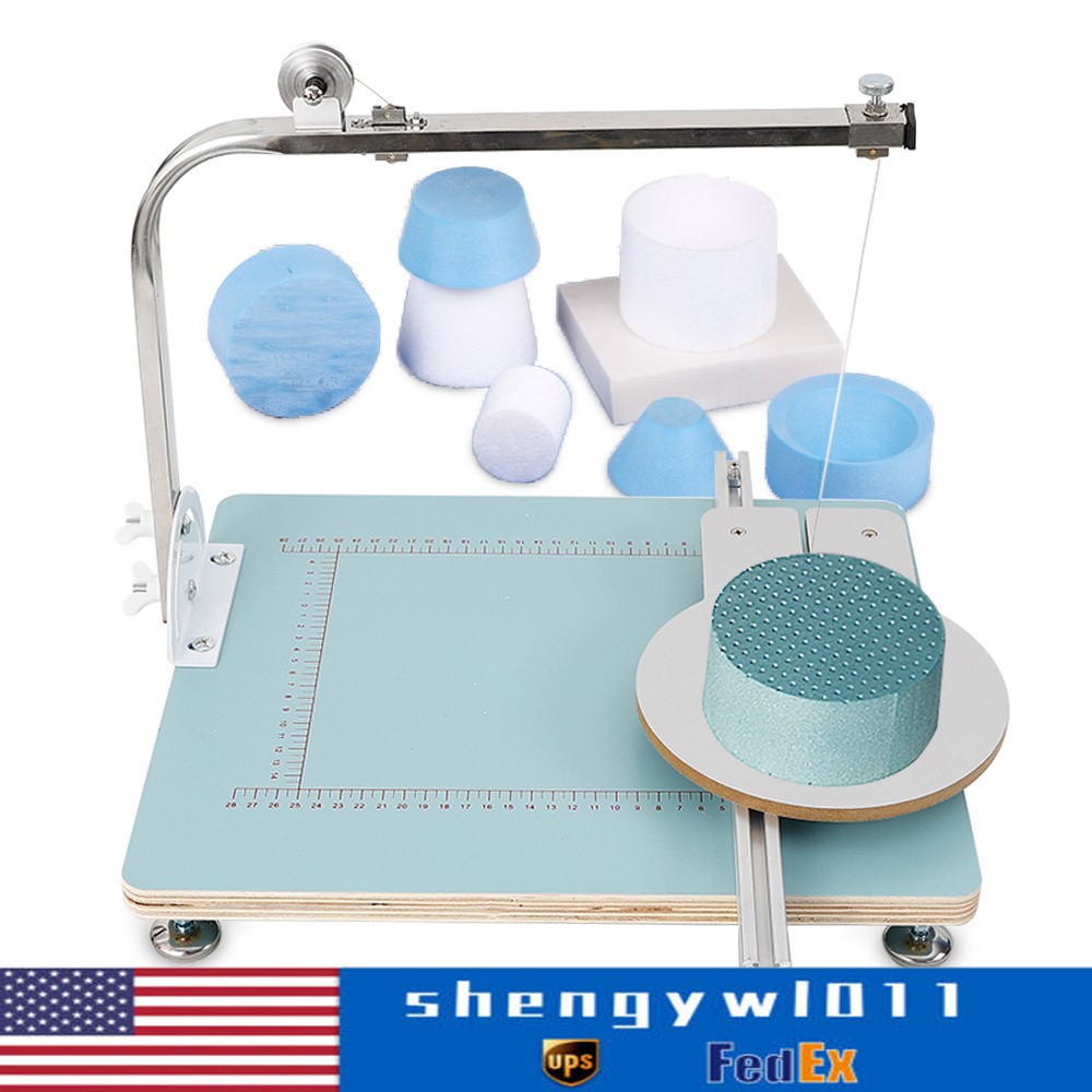 Foam Cutting Machine hot wire Styrofoam Sponge Cutter Table Tool Hot Wire NEW