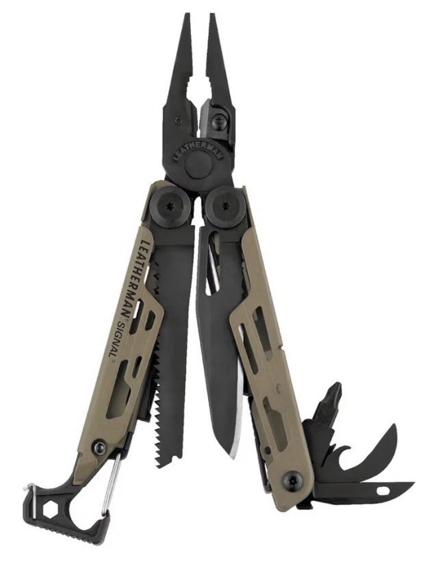 LEATHERMAN Signal 19-in-1 Multi-tool for Outdoors Camping Hiking Fishing Ot19