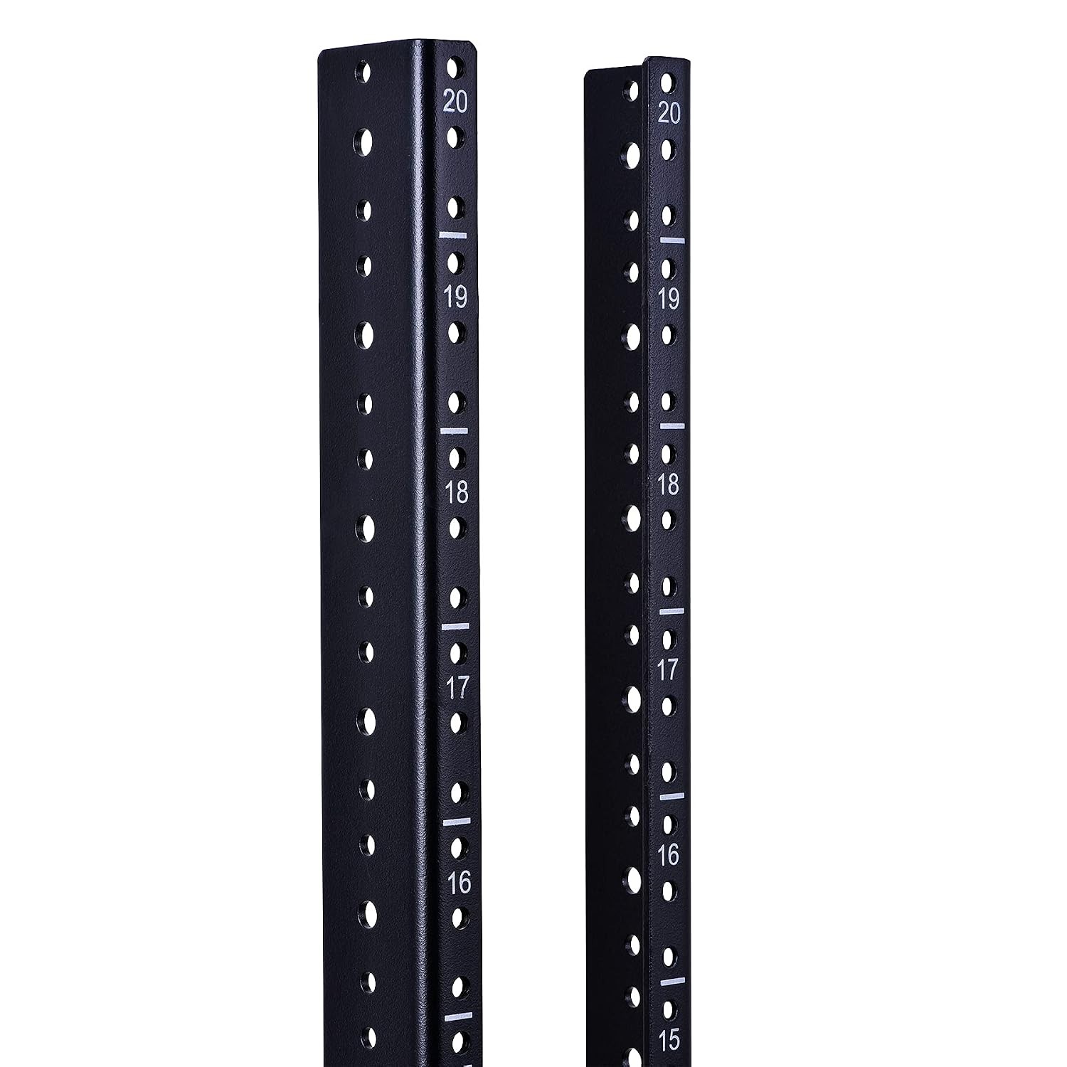 20U Server Rack Rail Kit DIY Build Kit 12-24 Screws x8 Vertical Server Rack