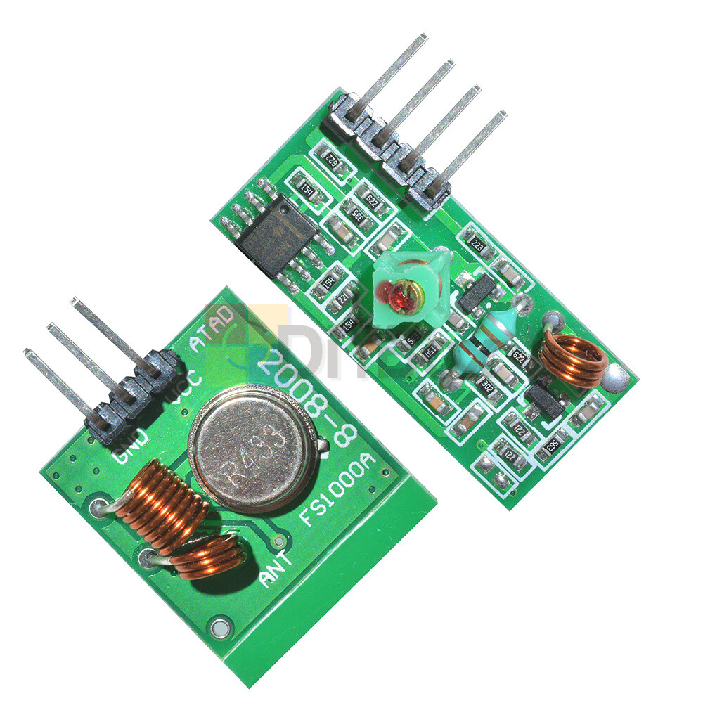 433Mhz RF transmitter and receiver kit Module for Arduino ARM MCU Raspberry