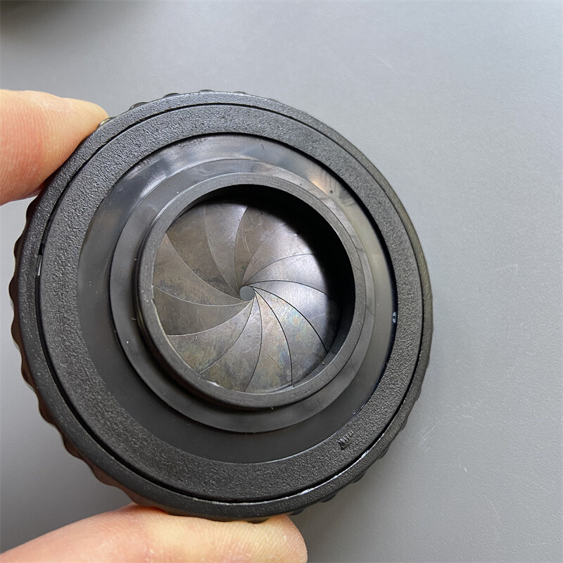 1PC 1-28mm Zoom Adjustable Iris Diaphragm Aperture Camera Laser Microscope Parts