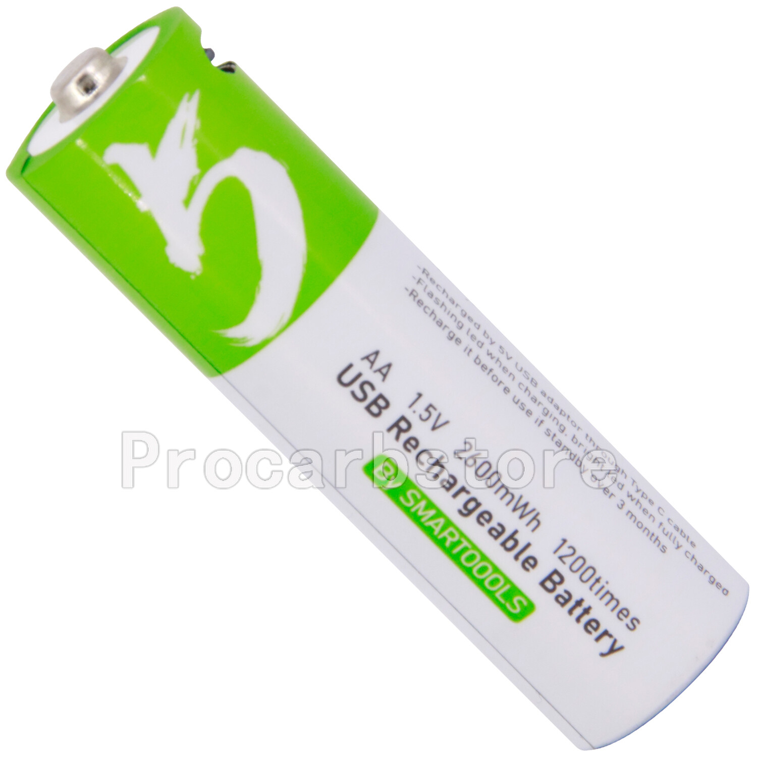 Lot AA / AAA Battery 1.5V 2600mWh Type-C USB Rechargeable Lithium Ion Batteries