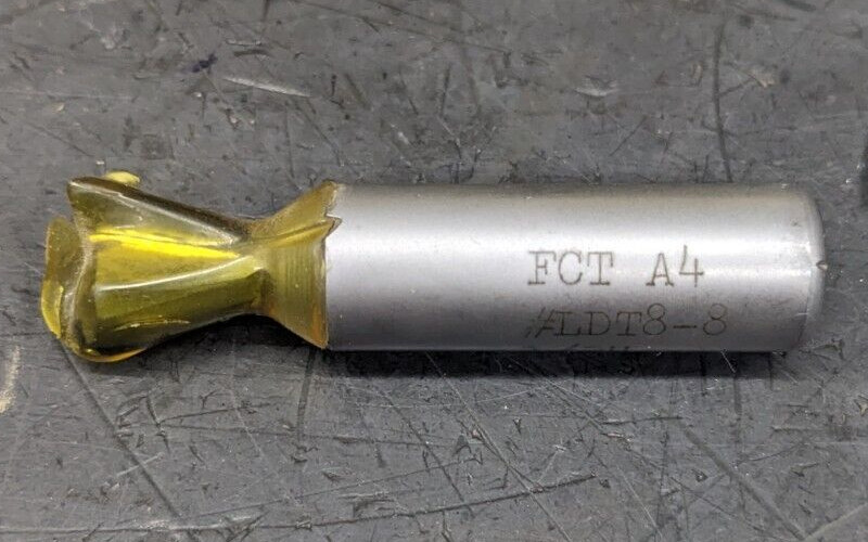 Forest City LH Carbide Tipped Dovetail Router Left Hand 1/2" CD 14° 1606LH USA