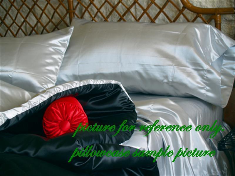 Bridal Satin Pillowcase - sold per piece - Standard, Queen, King and Body Pillow