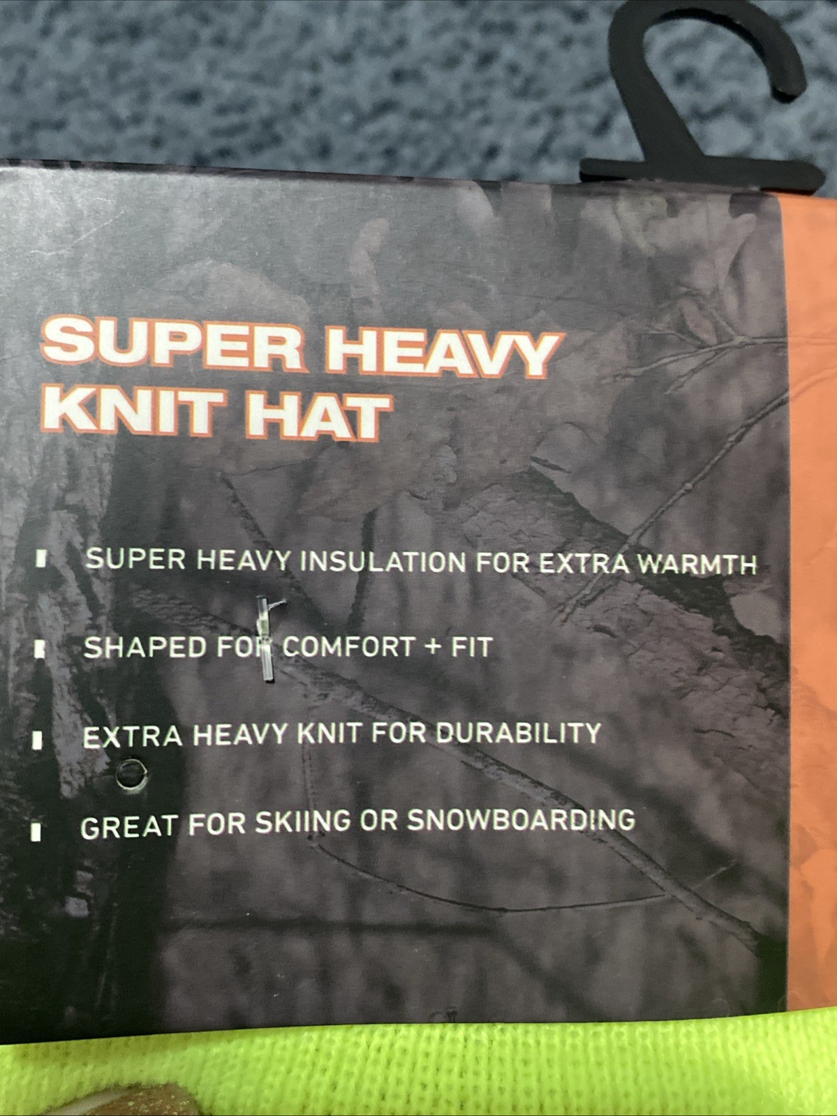 2 Pack Mossy Oak Super Heavy Knit Insulated Hat Beanie Warm,Snowboarding,skiing,
