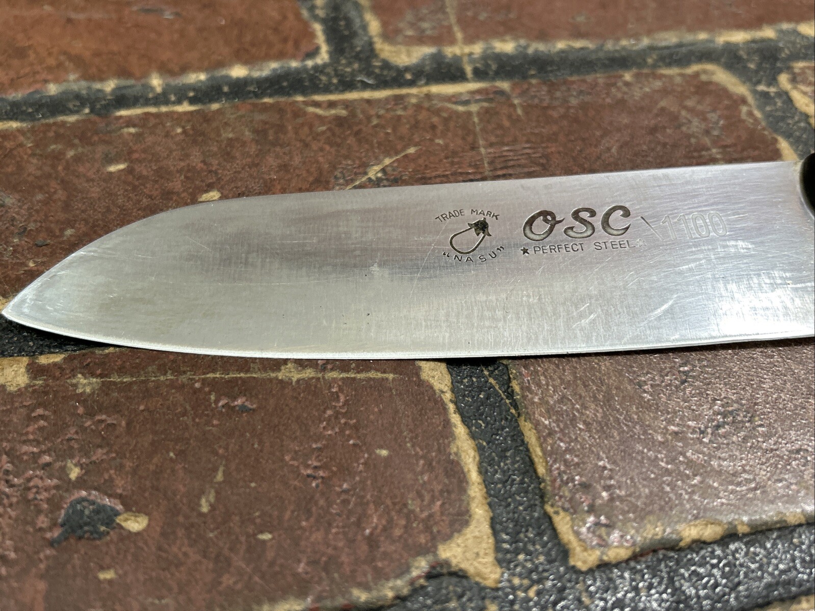 Vintage Chefs Knife OSC Perfect Steel NASU