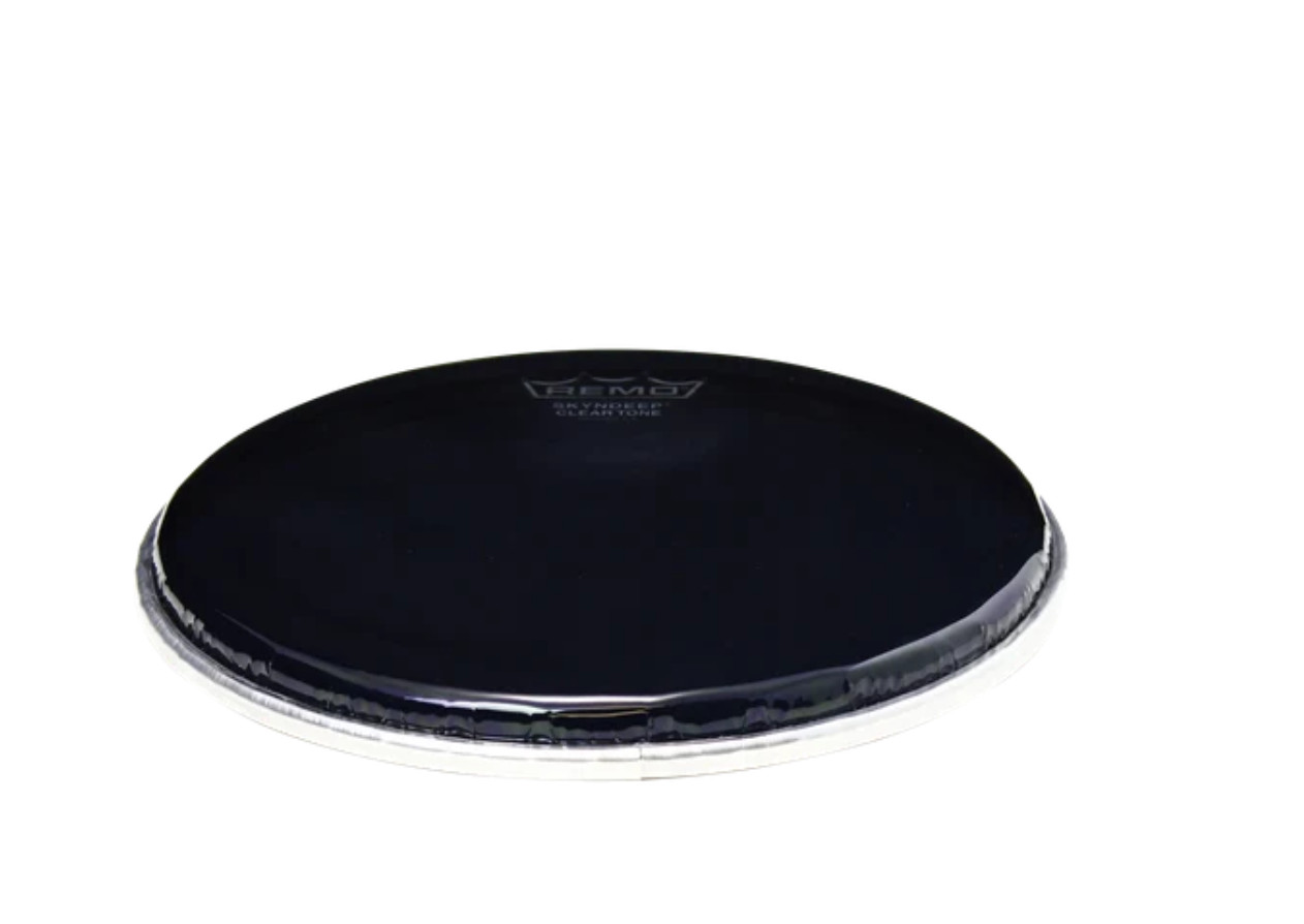 Remo DX Series Skyndeep Clear Tone Doumbek Drumhead - Black Smoke Graphic