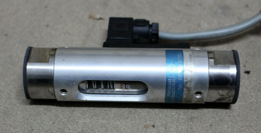 Flow monitor flow indicator Meister RVO/U-2/15 G 1/2