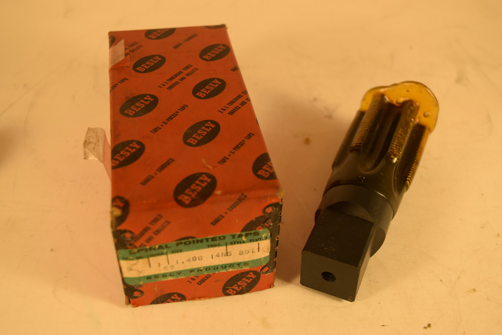 Besly 1.488"-14 NS GC Bott Tap