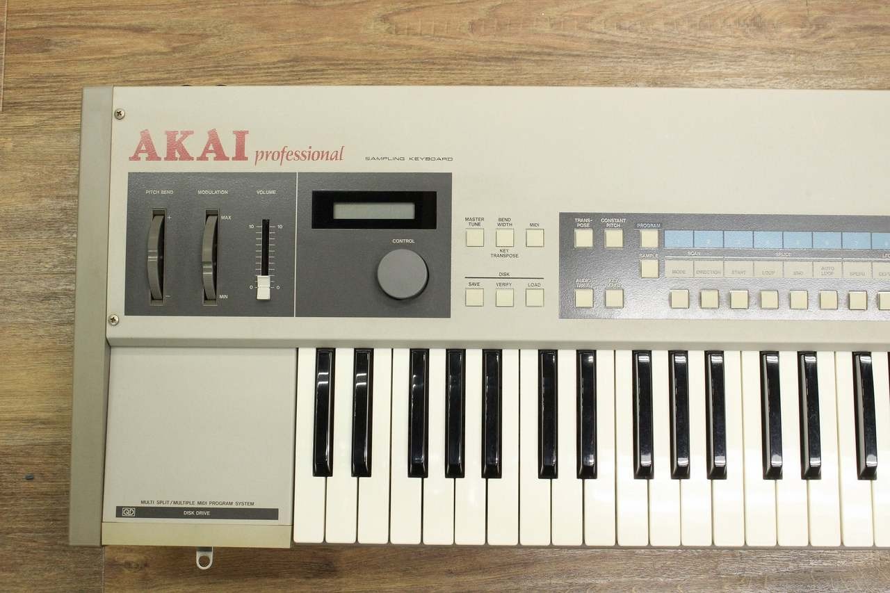 AKAI X7000 Sampling Keyboard GOTEK Emulator Modified USB 12bit Sampler