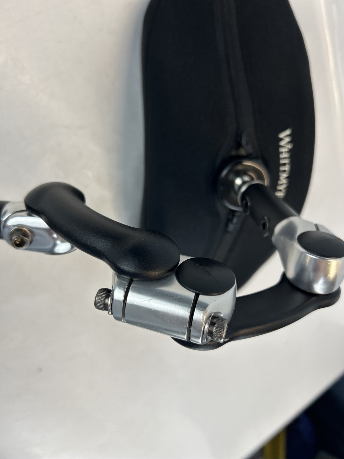 WHITMYER 13" Wheelchair HEADREST Removable Fabric Used