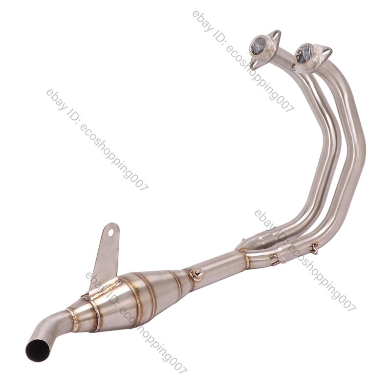 For Yamaha YZF R3 MT-03 R25 MT-25 Slip On Motorcycle Exhaust System Header Pipe