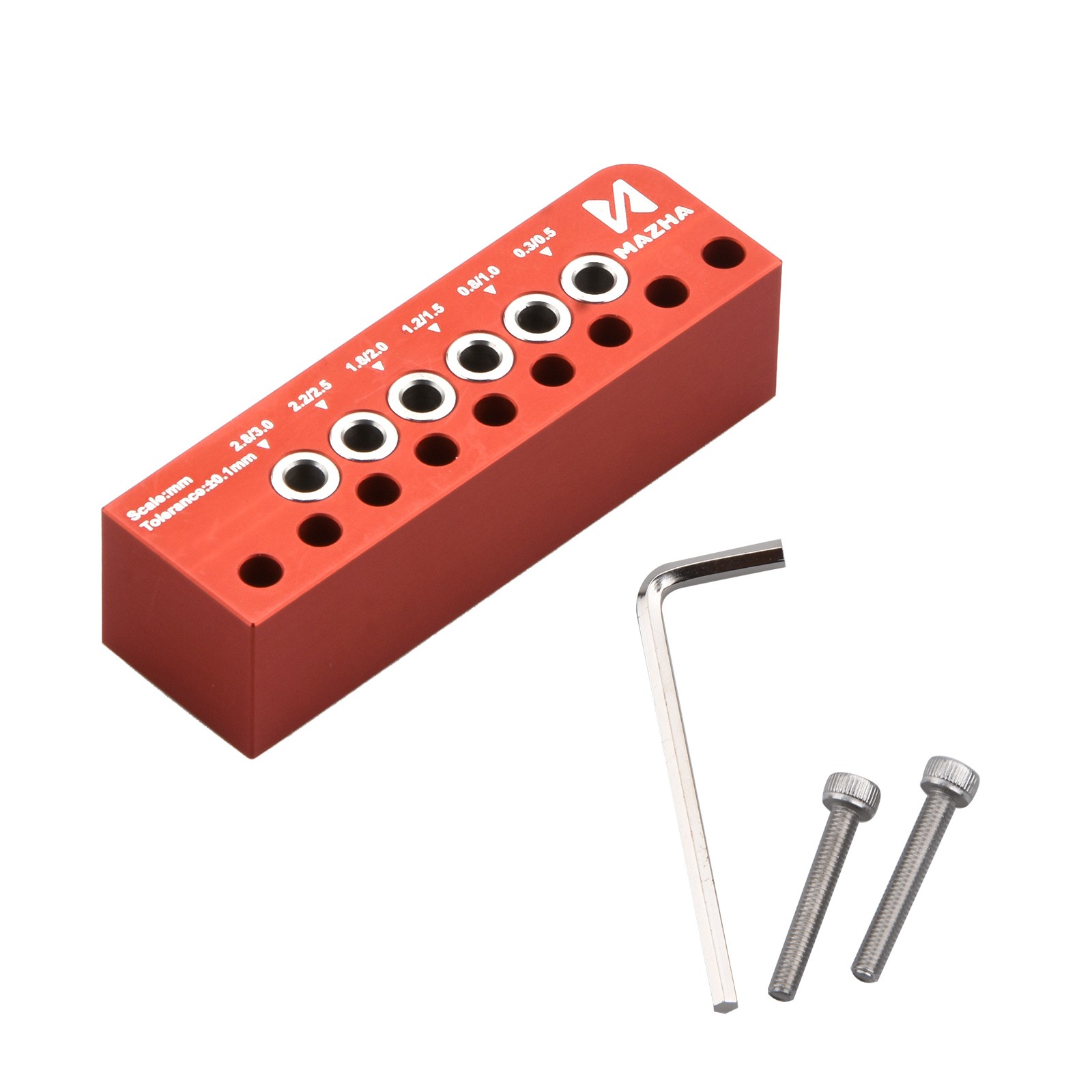 Borehole Positioning Locator Tool For Coaxial And Through Holes Drilling Work