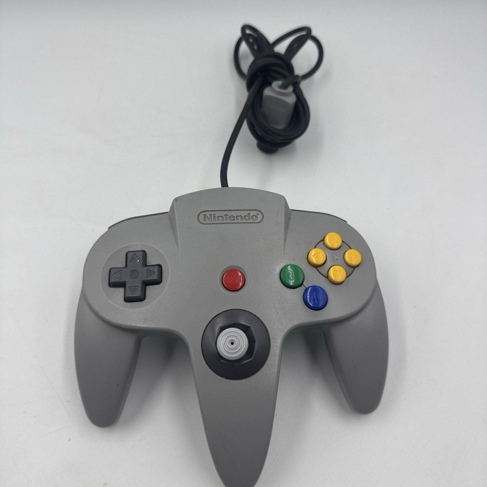 Nintendo 64 N64 Controller Gray Original.