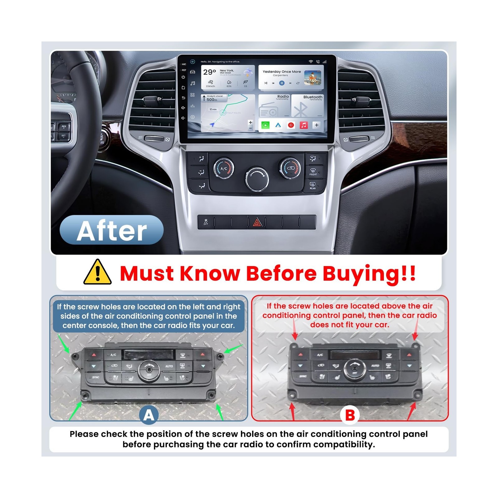 for Jeep Grand Cherokee Radio 2011 2012 2013 : 8Core 4G+32G 9" HD 1280x800 To...