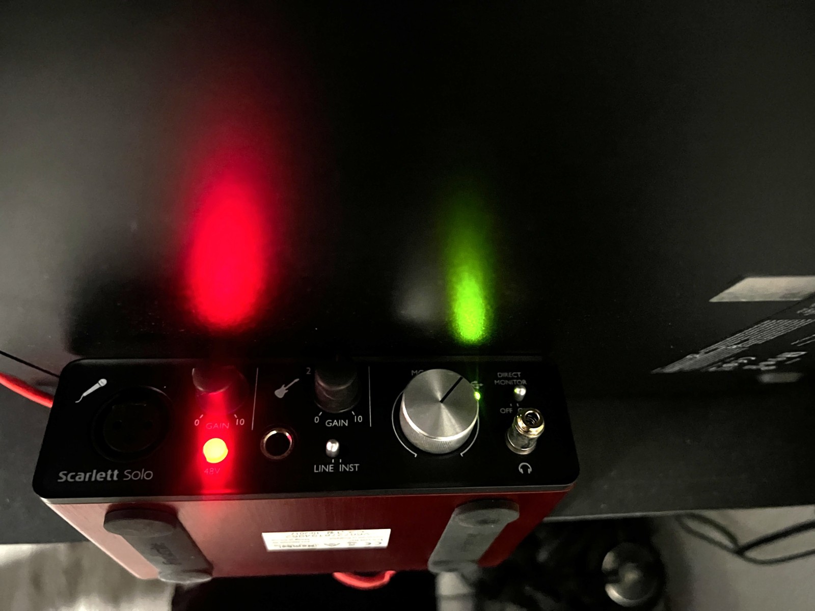 Focusrite Scarlett Solo 2nd Gen USB Audio Interface