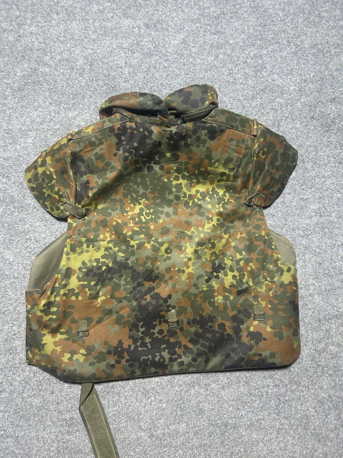 German Bundeswehr Splitterschutzweste Flak Jacket Camouflage