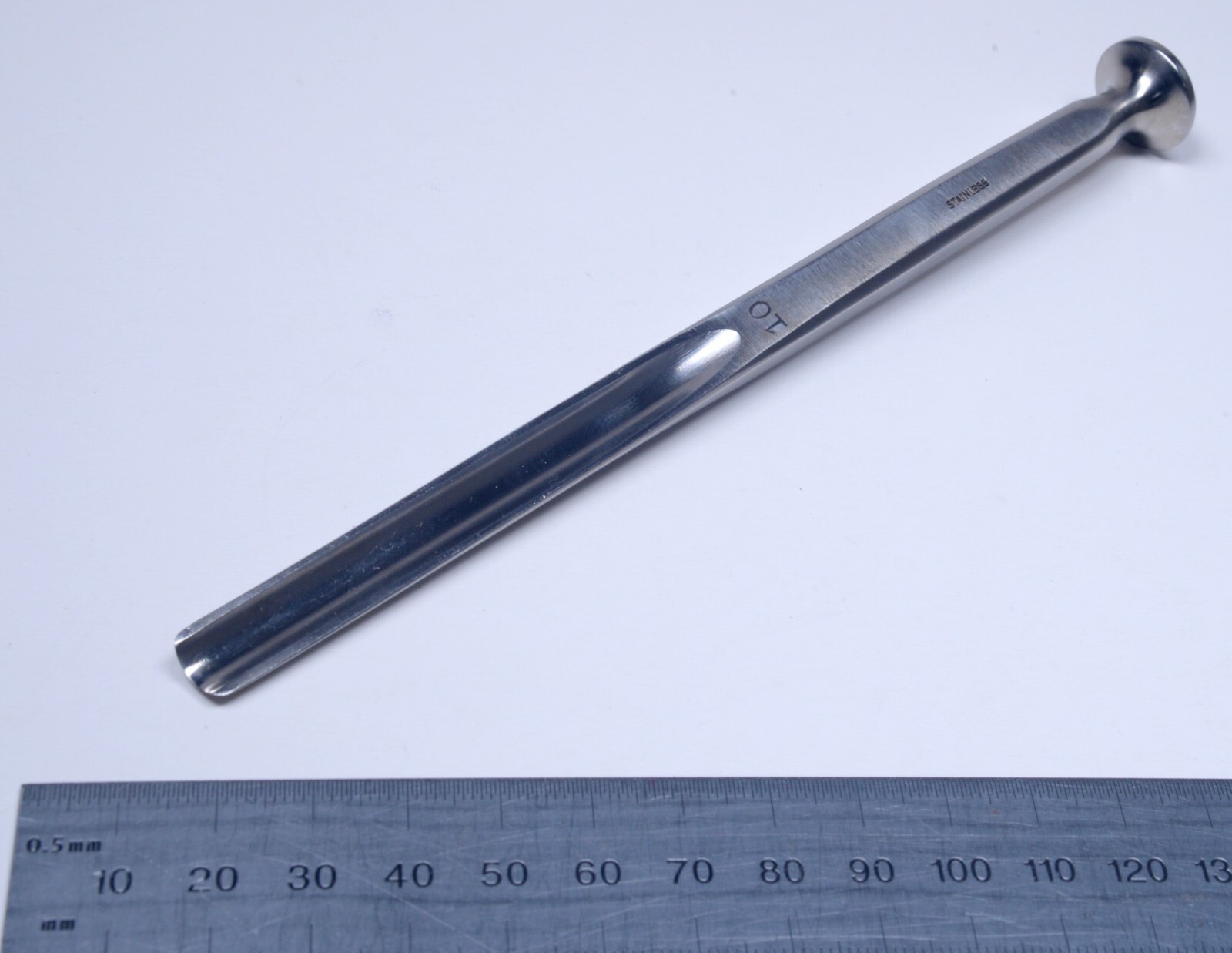 10mm Straight Gouge 6¾" Stainless Steel Surgical