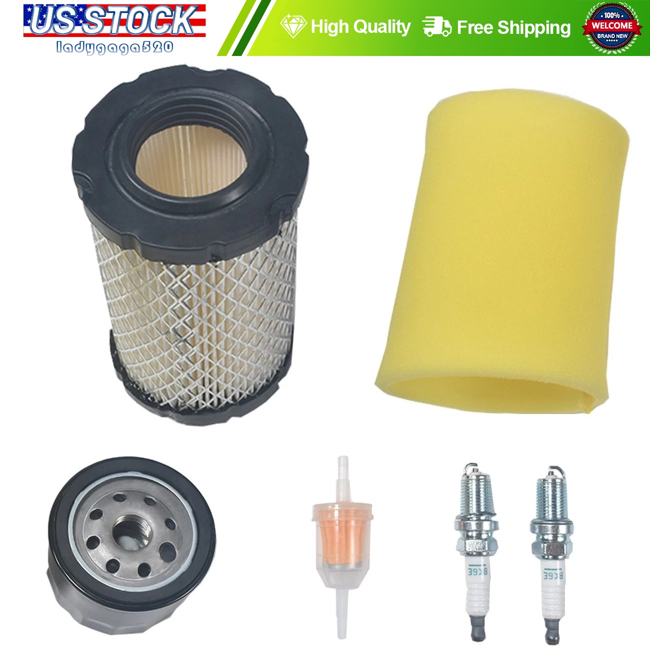 Air Pre Filter Kit For Briggs & Stratton 590825 594201 591344 796031 652582