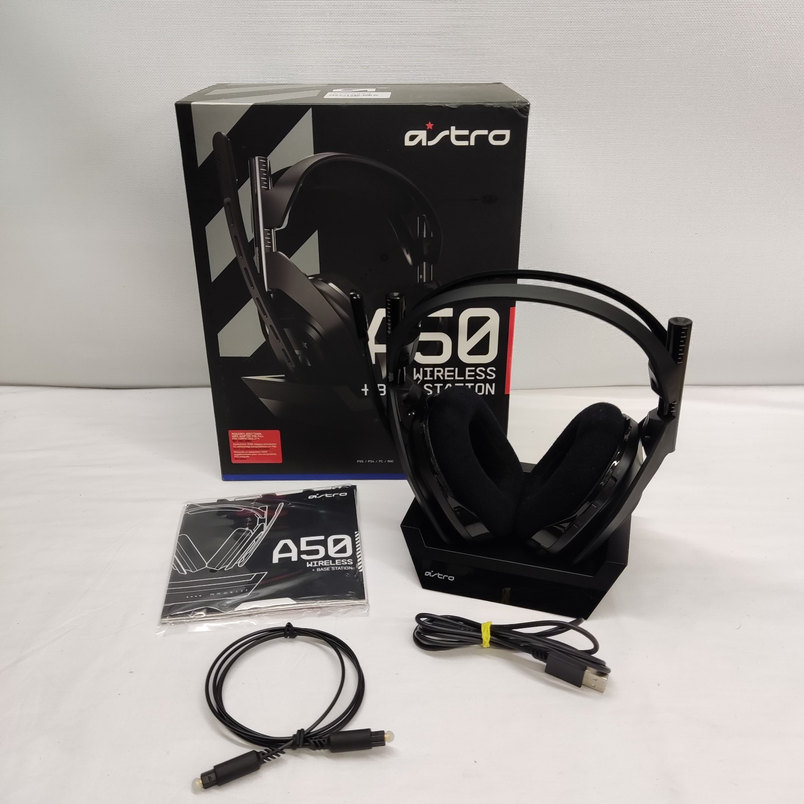 LOGITECH ASTRO A50 LIGHTSPEED WIRELESS GAMING HEADPHONES HEADSET PC PLAYSTATION