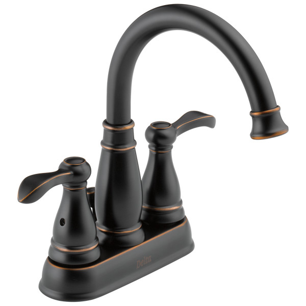 Delta Porter 2-Handle Bathroom Faucet Oil Rubbed Bronze-Certified Refurbished