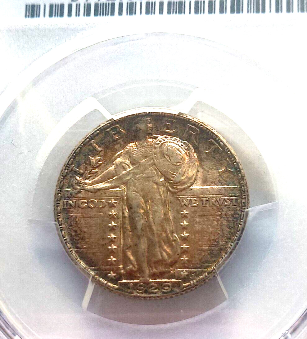 1929 P STANDING LIBERTY QUARTER, PCGS MS62?