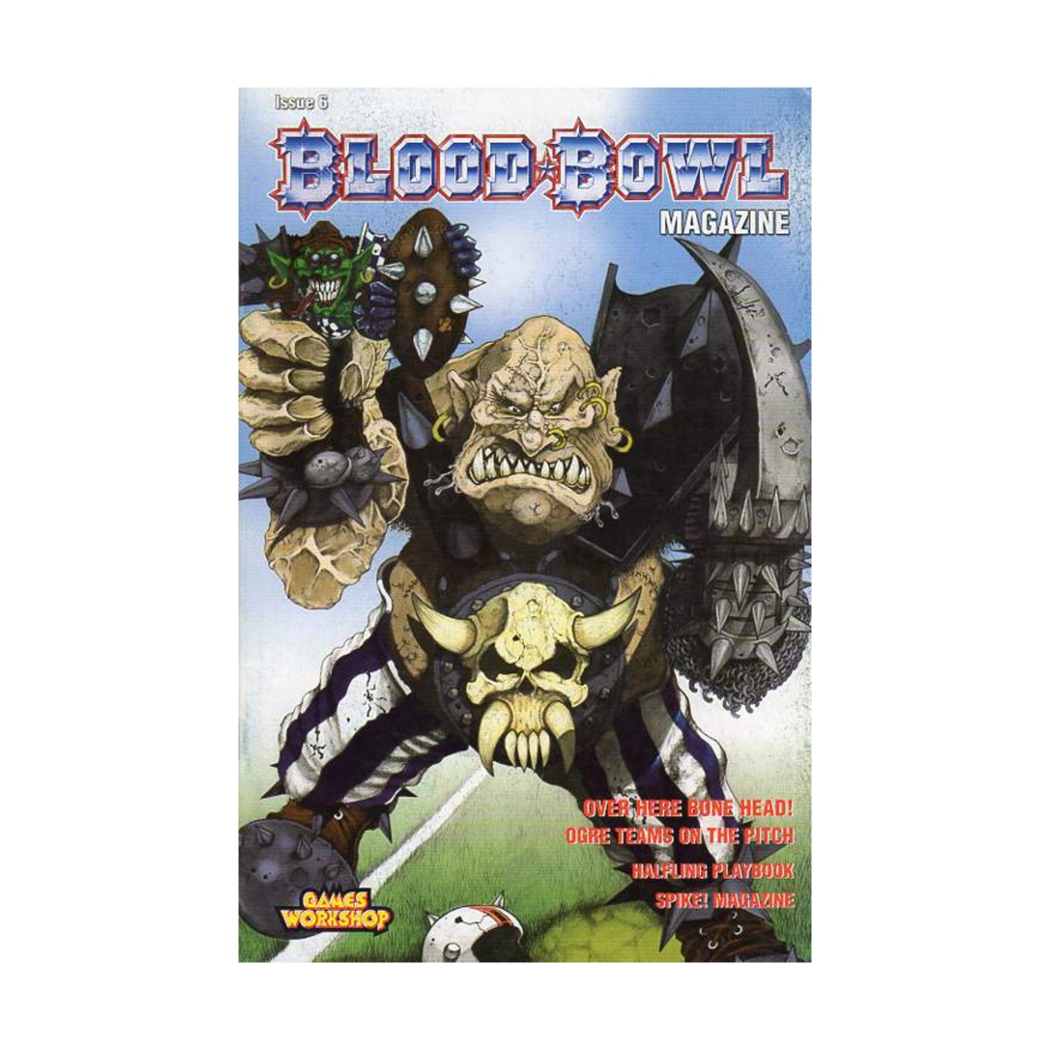 GW Blood Bowl Mag #6 "Halfling Playbook, Ogre Teams" Mag VG+