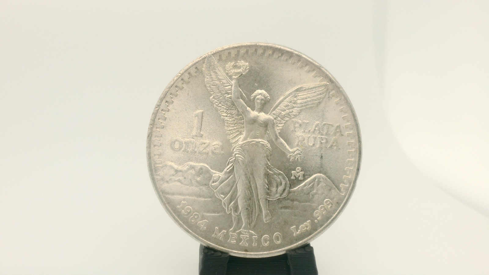 1984 Mexico 1 oz .999 Silver Libertad AU