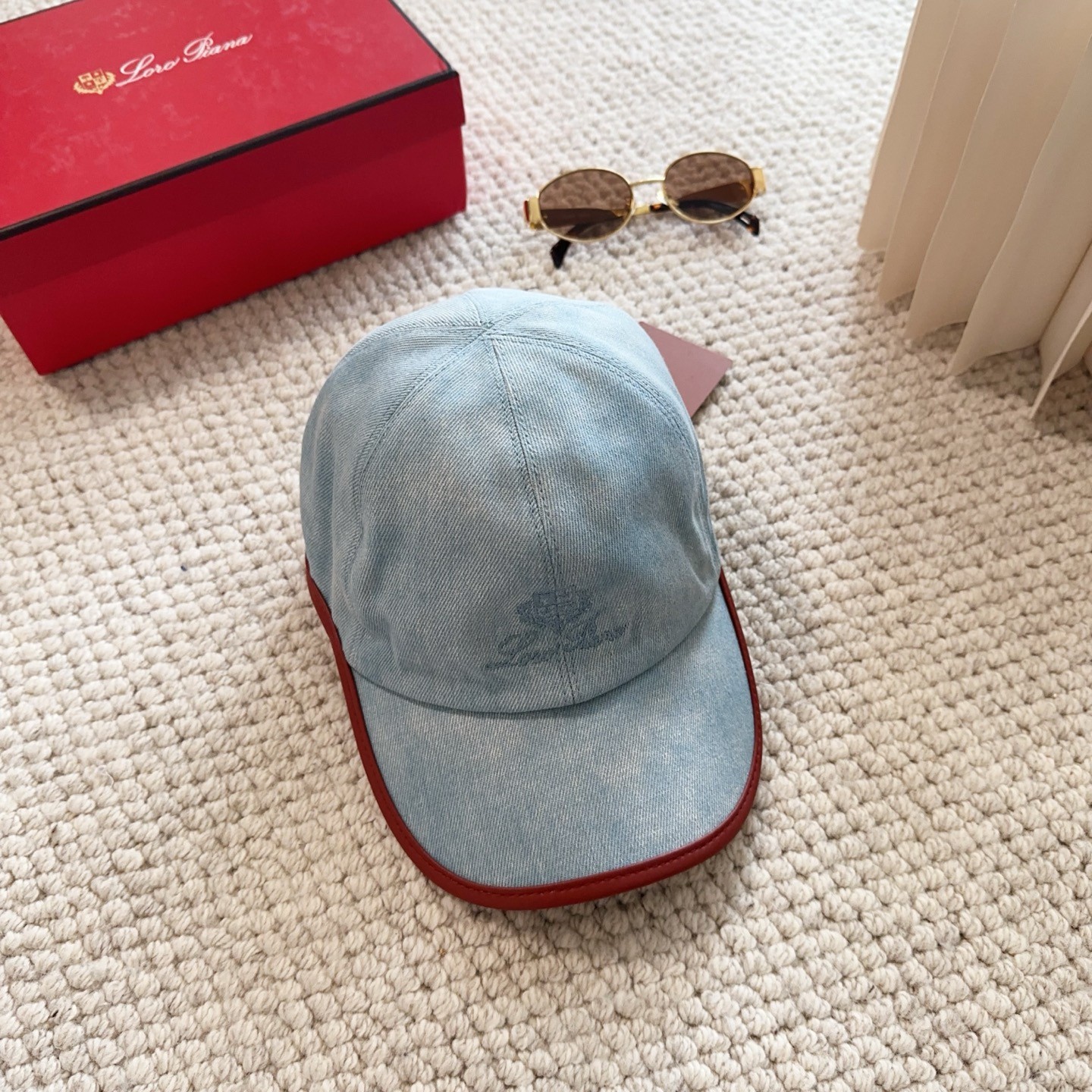 Loro Piana early spring new high-end baseball cap