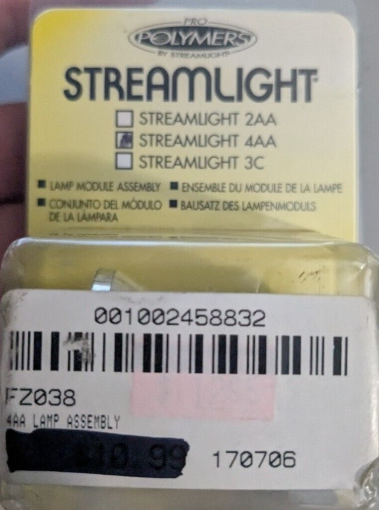 Streamlight Flashlight Replacement Streamlight 4AA Lamp Assembly 68007