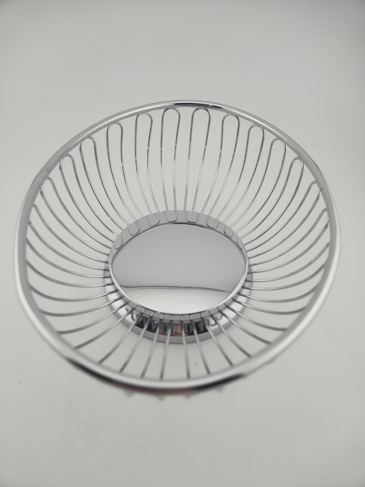 Table Craft Chrome Plated Basket #4171 Oval