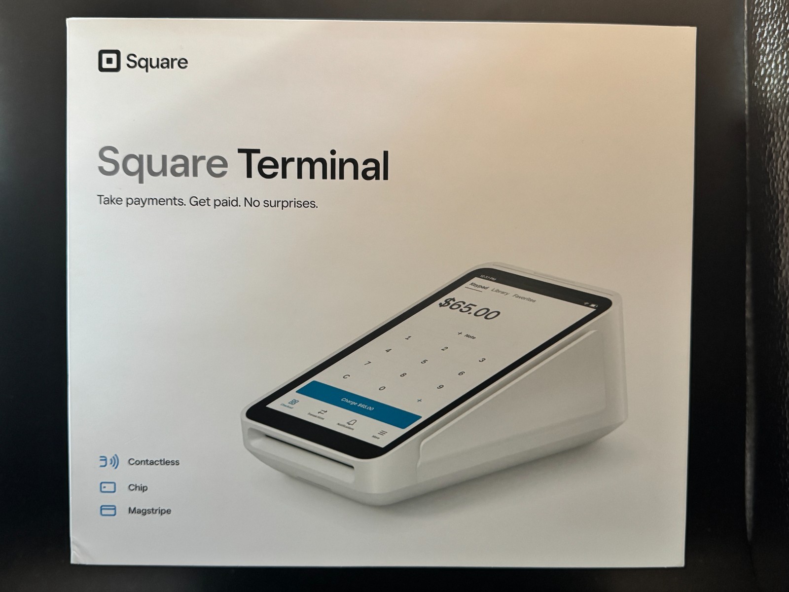 Square Terminal Card Reader SPD2-01, New in Box