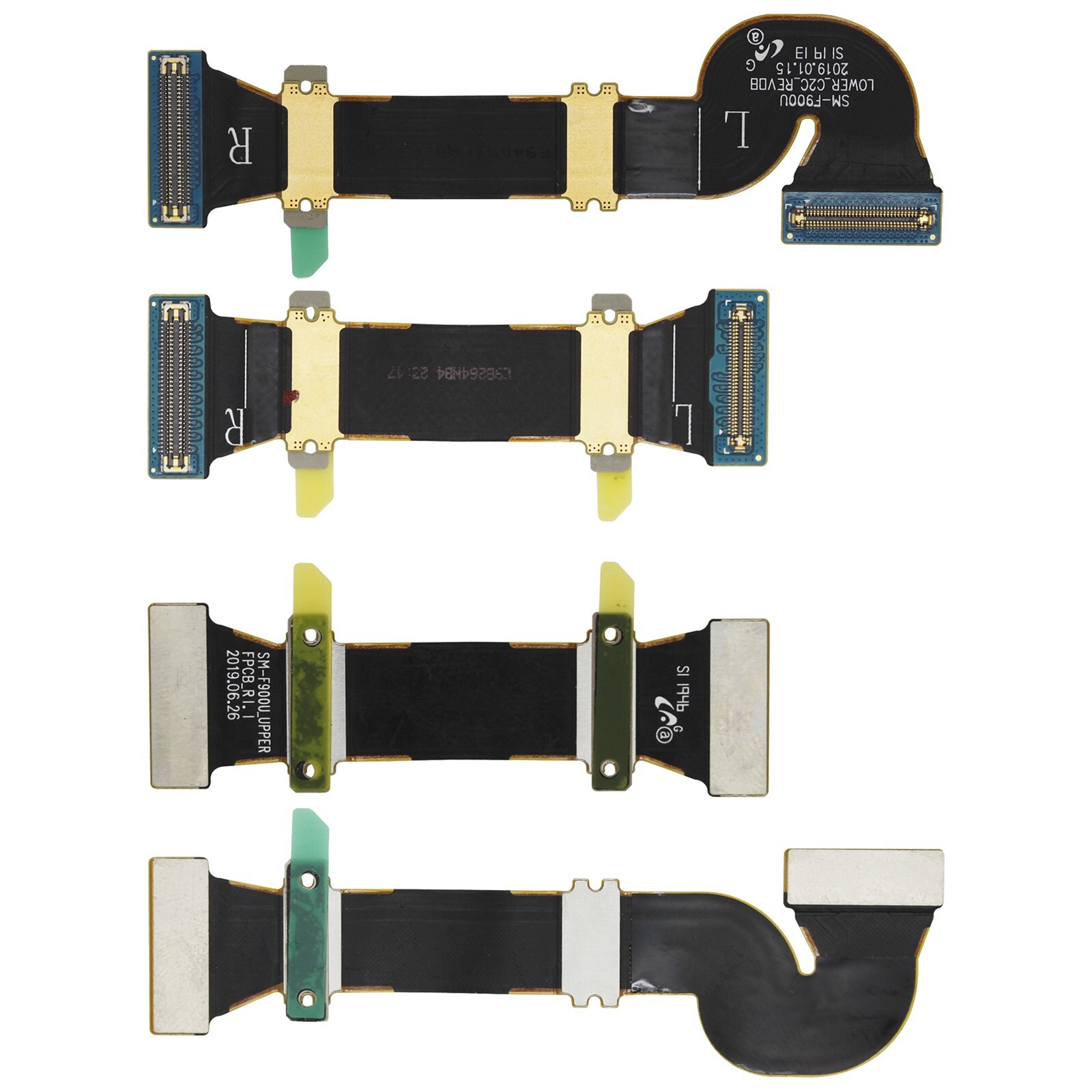 OEM 1 Pair Spin Axis Flex Cable For Samsung Galaxy Z Fold /Fold2 /Fold3 /Fold4