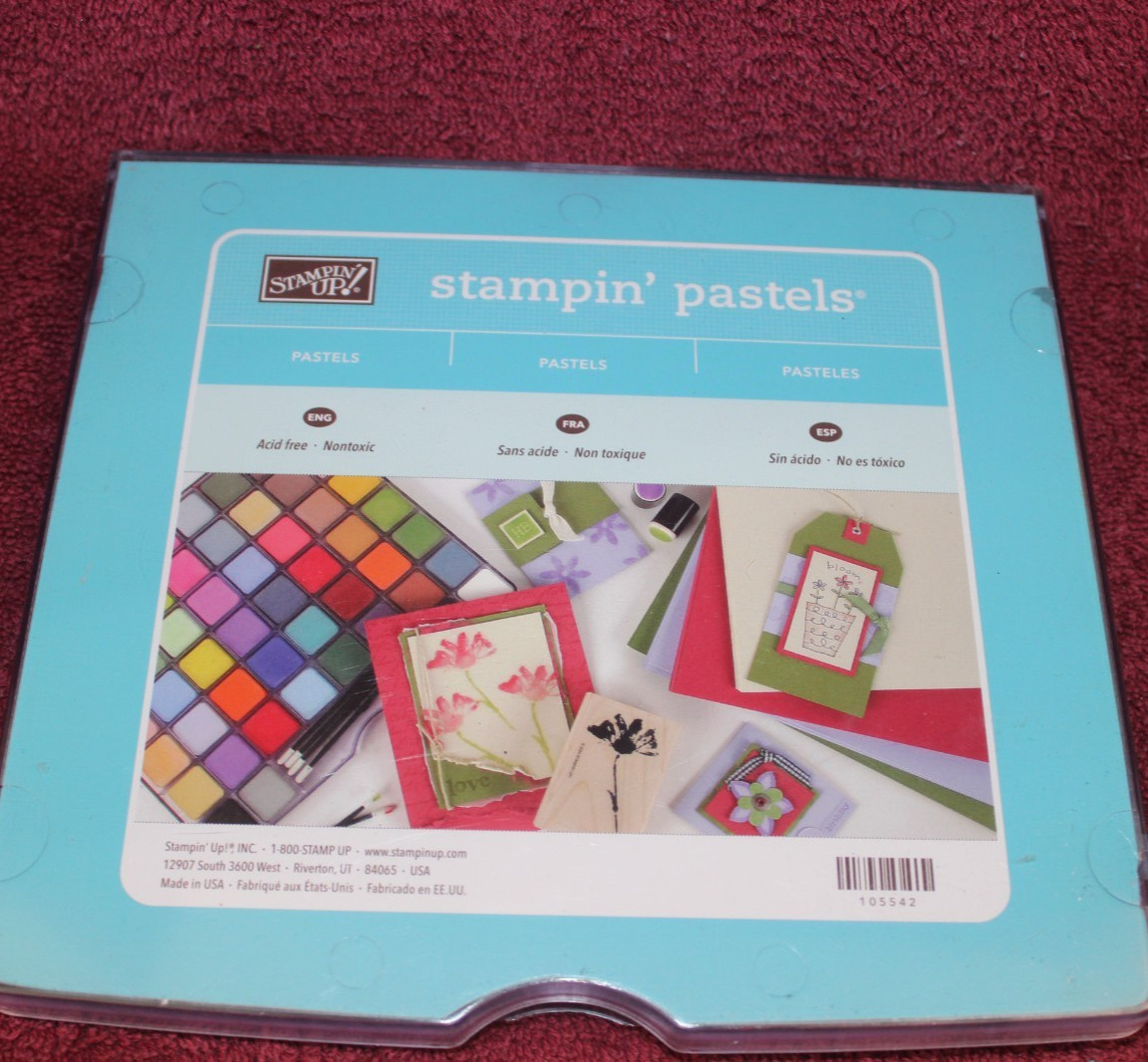 Stampin Up Stampin Pastels - Colored Chalk For Stamping and Embossing