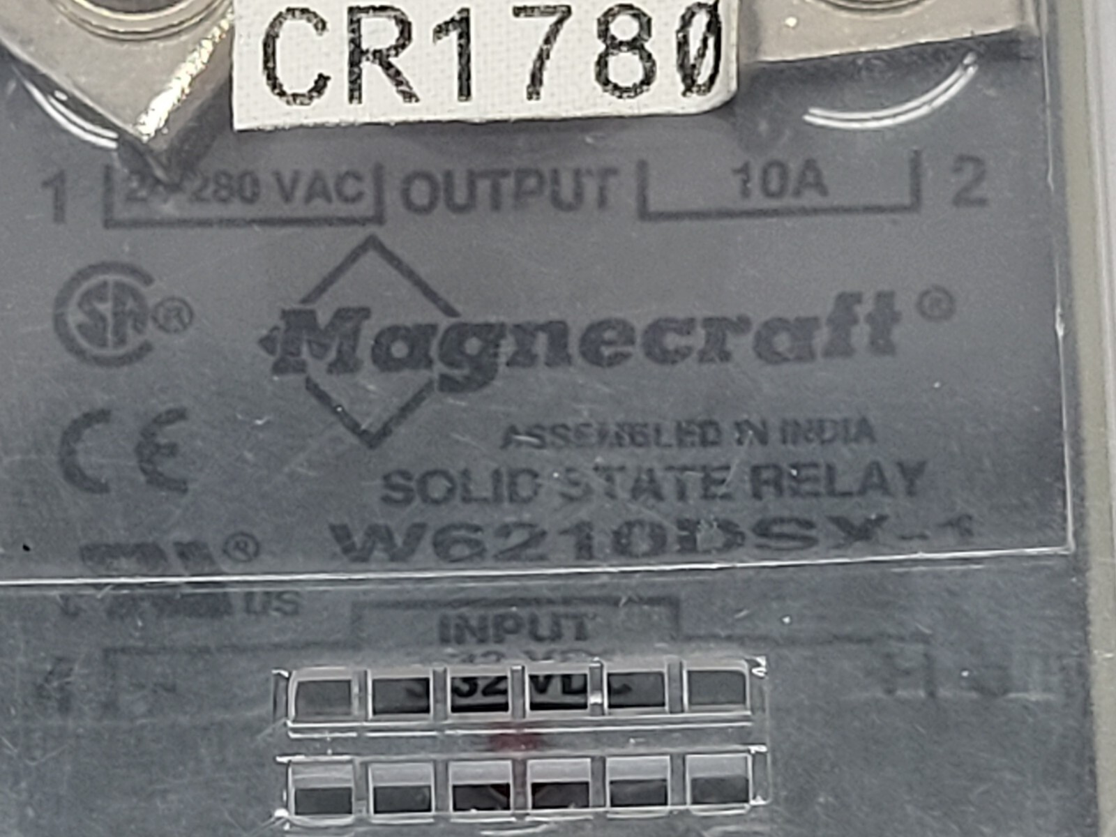 Magnecraft W6210DSX-1 Solid State Relay 10A