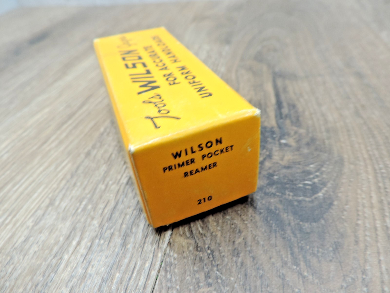 Wilson Primer Pocket Reamer Empty Box