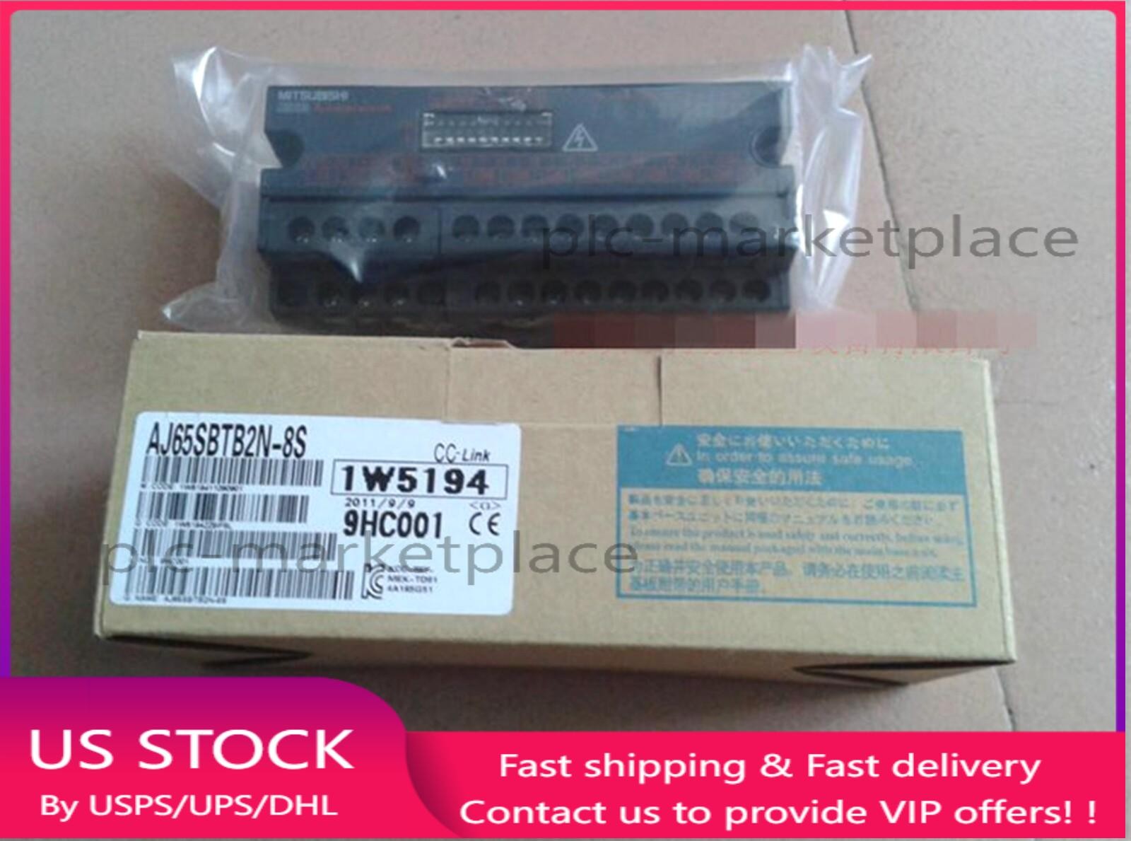 NEW MITSUBISHI AJ65SBTB2N-8S CC-Link System Small Type Remote I/O Module