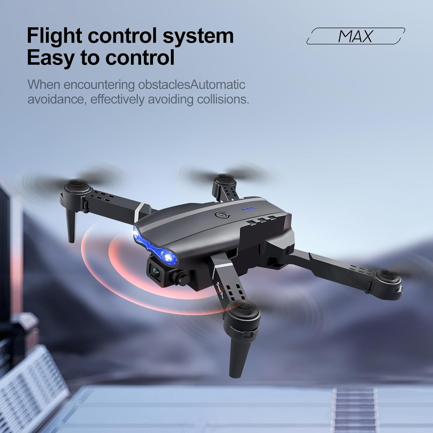 Drone 2026 4K HD Dual Camera WiFi FPV Foldable RC Quadcopter with Screen Remote