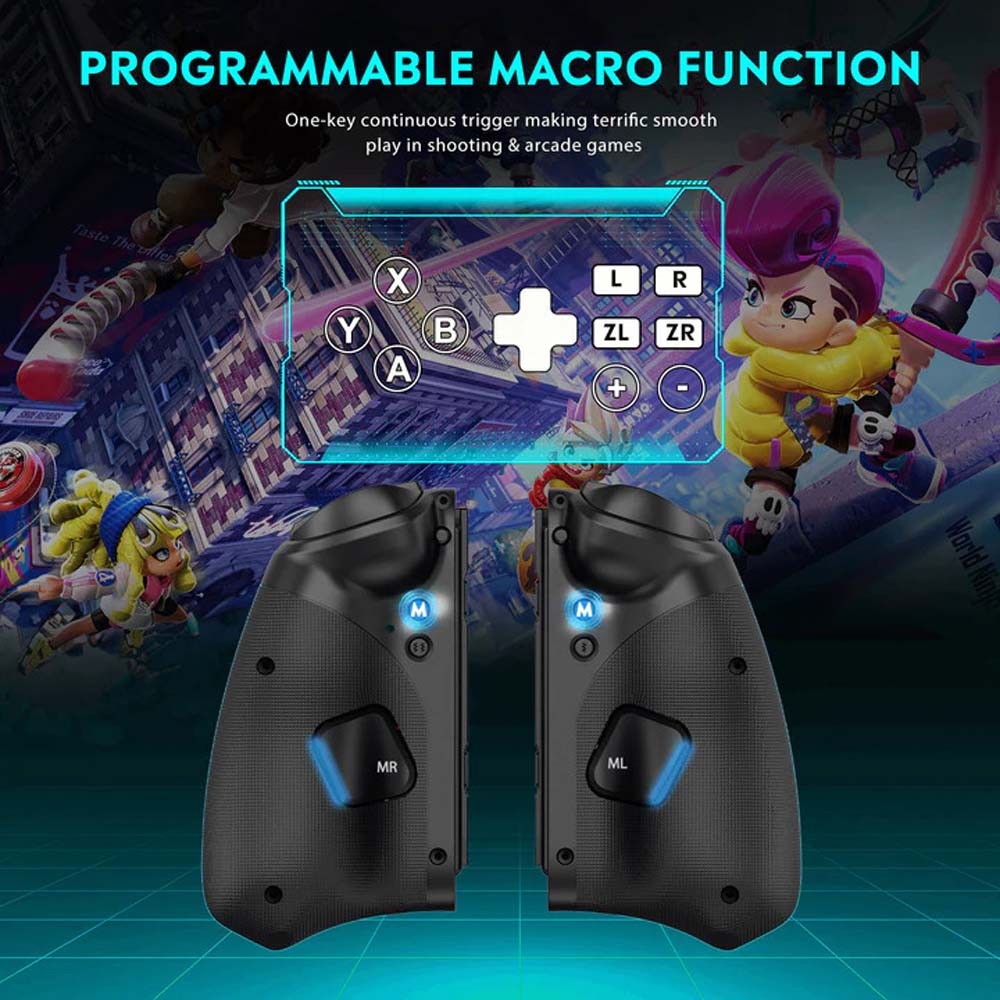 QRD Stellar T5 Wireless Controller Joy-pad for Nintendo Switch Pro Lite OLED PC