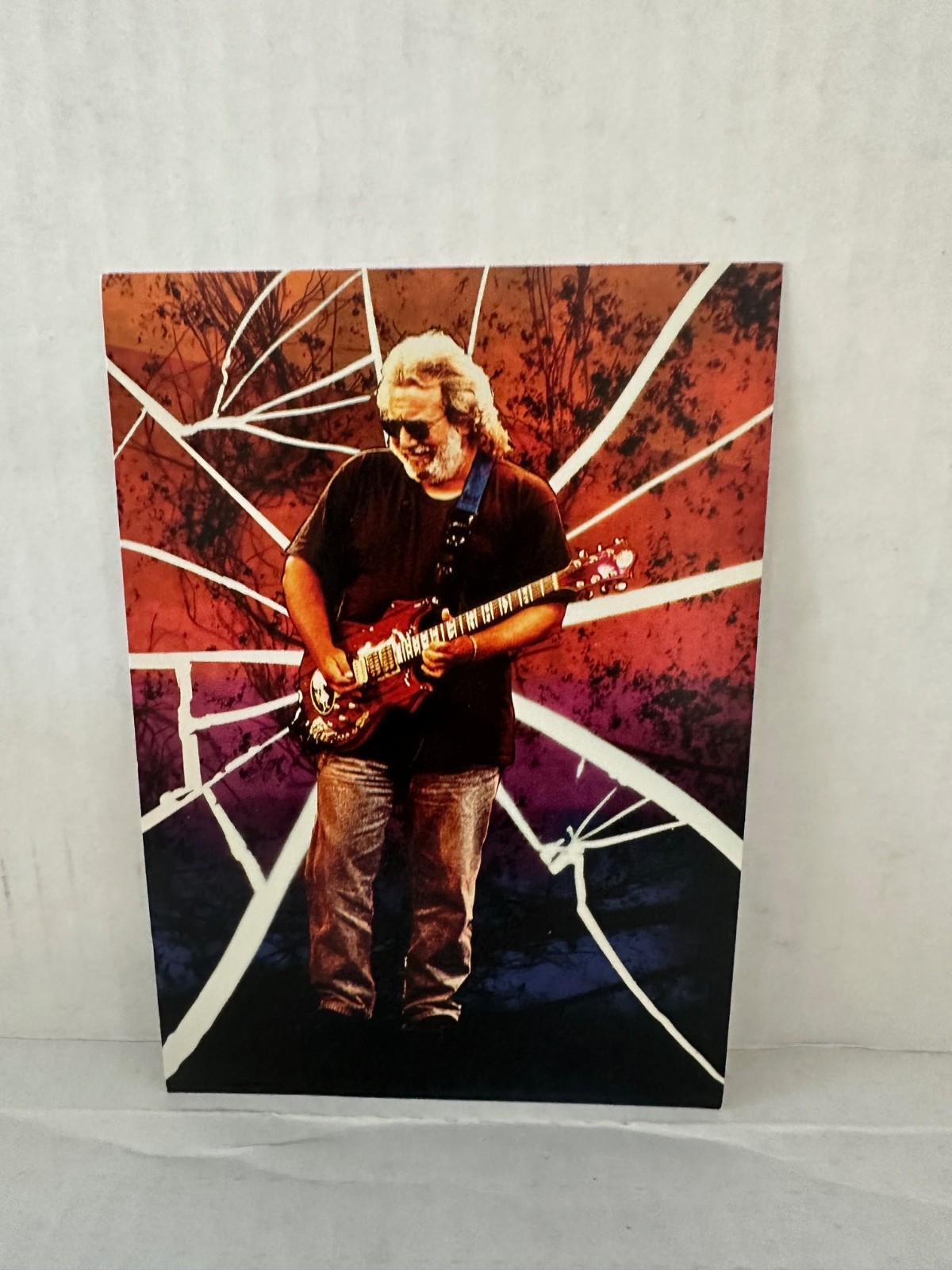 JERRY GARCIA OFFICIAL GRATEFUL DEAD MERCH BILL SMYTHE POSTCARD SET 001/002 4"x6"