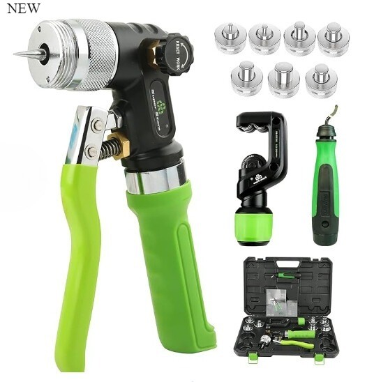 Super Stars Hydraulic Copper Pipe Tube Expander HVAC Swaging Tool Kit