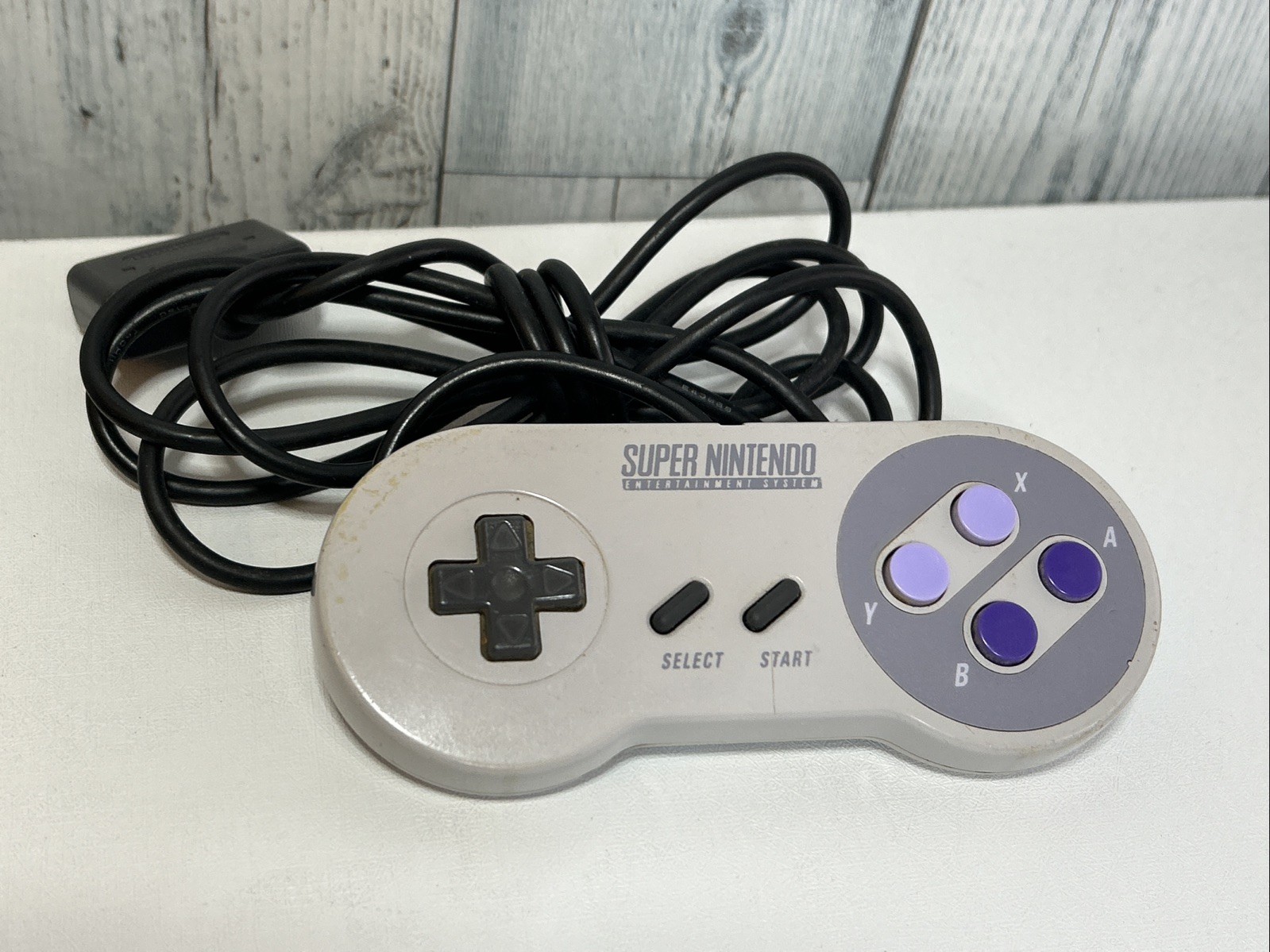 Super NES Nintendo Game Controller SNS-005 1991 - Untested. For Parts Or Repair