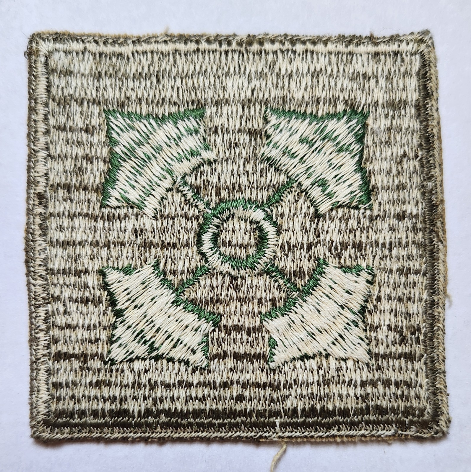 WWII US Army 4th Infantry Division Oversized Patch (05)