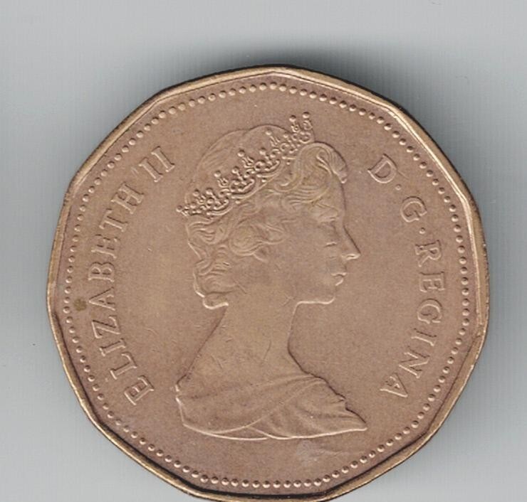 Canada 1$ Coin Fauna Duck 1987 B-2